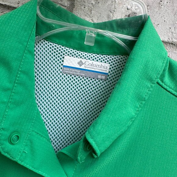 Columbia PFG Women's Fishing Shirt - Green - Size Medium - Picture 2 of 3